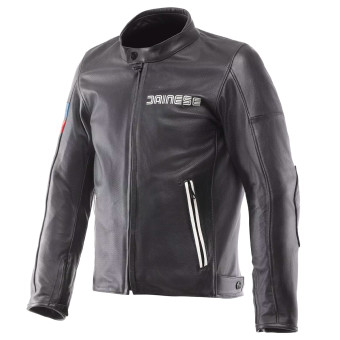 Giacche moto Dainese Leggenda Perf Leather Nero