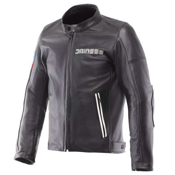 Giacche moto Dainese Leggenda Perf Leather Nero