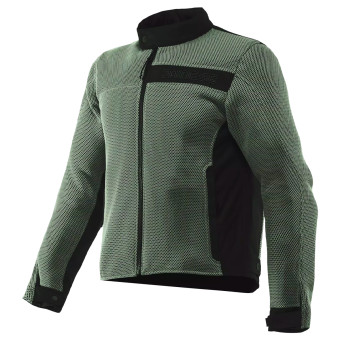 Giacche moto Dainese Lisbona Air Tex Verde Iceberg Nero