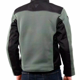 Dainese Lisbona Air Tex Verde Iceberg Nero