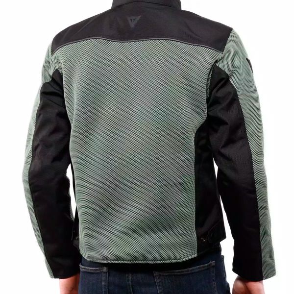 Dainese Lisbona Air Tex Verde Iceberg Nero
