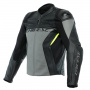 Giacche moto Dainese Racing 4 Charcoal Grey Black