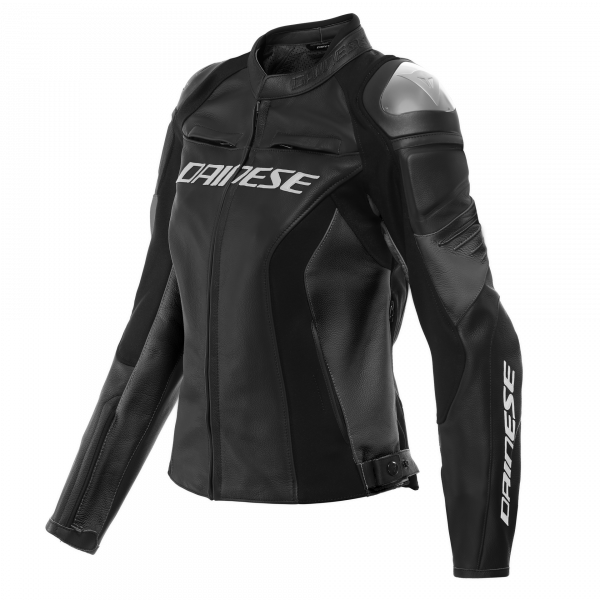 Giacche moto Dainese Racing 4 Lady Black Black Black Giacche moto Dainese Racing 4 Lady Black Black Black