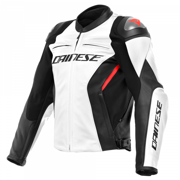 Giacche moto Dainese Racing 4 White Black