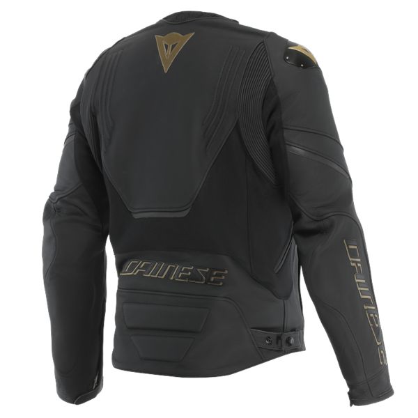 Dainese Racing 5 Pelle Nero Oro