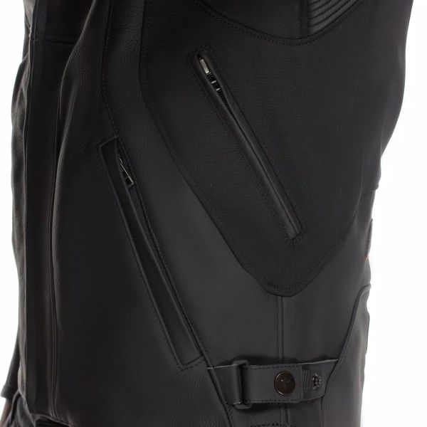 Dainese Corsa 5 Pelle Nero Rosso Fluo