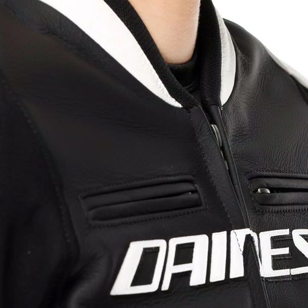 Dainese Corsa 5 Pelle Donna Nero Bianco