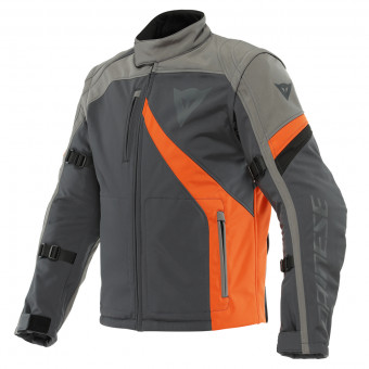 Giacche moto Dainese Ranch Gore-Tex Ebony Charcoal Grey Flame