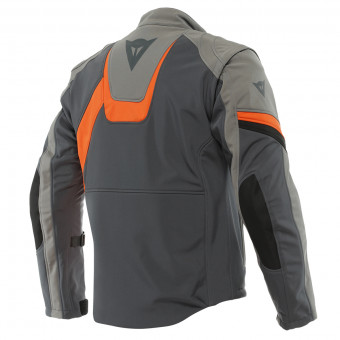 Dainese Ranch Gore-Tex Ebony Charcoal Grey Flame