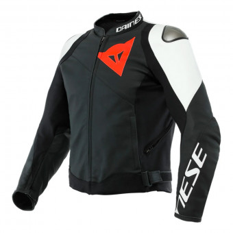 Giacche moto Dainese Sportiva Black Matt White