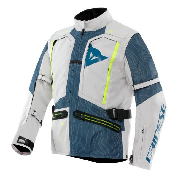 Giacche moto Dainese Sterrato Tex Glacier Gray Blue