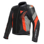 Giacche moto Dainese Super Rider Absoluteshell Black Dark Grey Fluo Red
