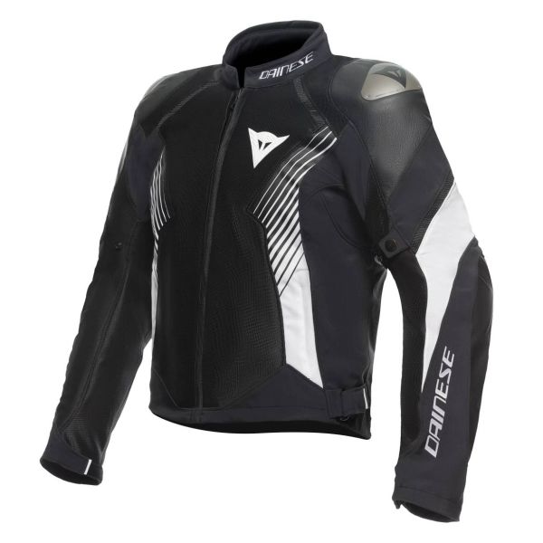 Giacche moto Dainese Super Rider Absoluteshell Black Black White Giacche moto Dainese Super Rider Absoluteshell Black Black White