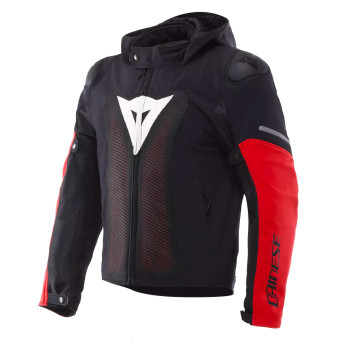 Giacche moto Dainese Super Sprint Air Tex Nero Bianco Rosso