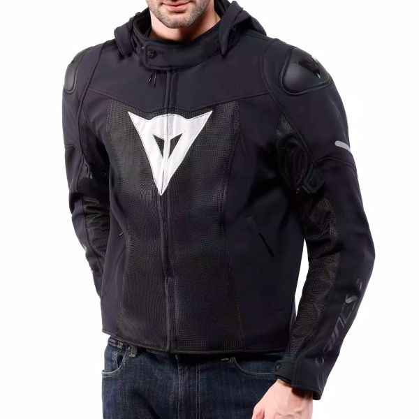 Dainese Super Sprint Air Tex Nero Bianco