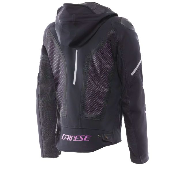Dainese Super Sprint Air Tex Donna Nero Rosa Viola