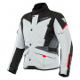Giacche moto Dainese Tempest 3 D-Dry Glacier Grey Black Lava Red
