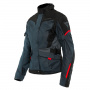 Giacche moto Dainese Tempest 3 D-Dry Lady Ebony Black Lava Red