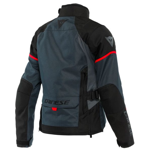 Dainese Tempest 3 D-Dry Lady Ebony Black Lava Red