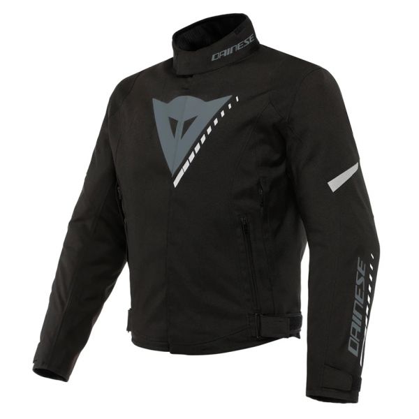 Giacche moto Dainese Veloce D-Dry Black Charcoal Grey White