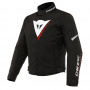 Giacche moto Dainese Veloce D-Dry Black White Lava Red