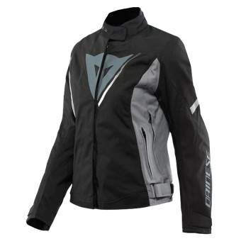 Giacche moto Dainese Veloce Lady D-Dry Black Charcoal Grey White