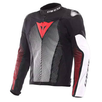 Giacche moto Dainese Ventar Air Tex Nero Bianco Rosso
