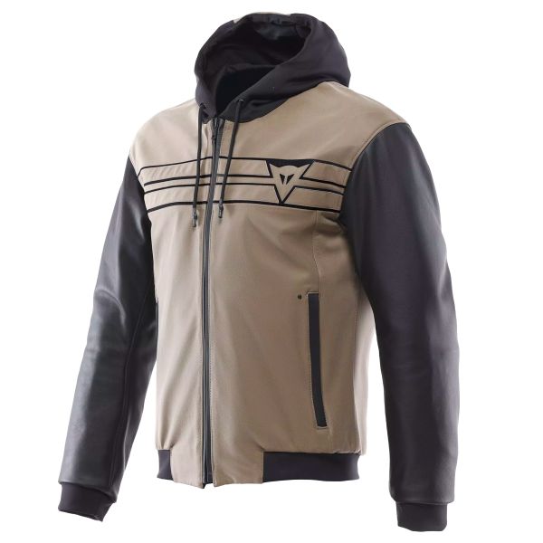 Giacche moto Dainese Vintedge Leather Sabbia Nera