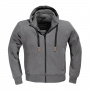 Giacche moto DIFI Downtown Hoodie Dark Grey Melange