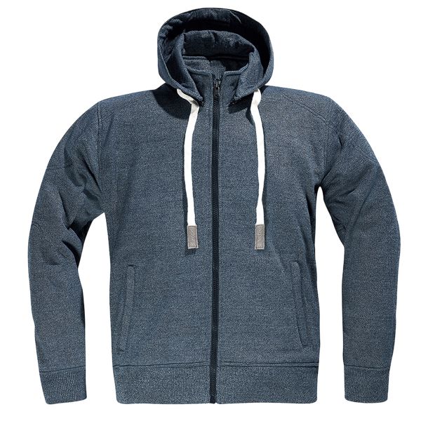 Giacche moto DIFI Downtown Hoodie Navy Melange Giacche moto DIFI Downtown Hoodie Navy Melange