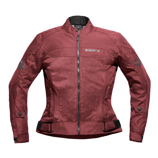 Giacche moto DIFI Ibiza Air Lady Burgundy