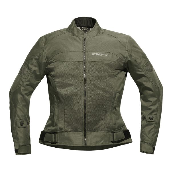 Giacche moto DIFI Ibiza Air Lady Olive Green