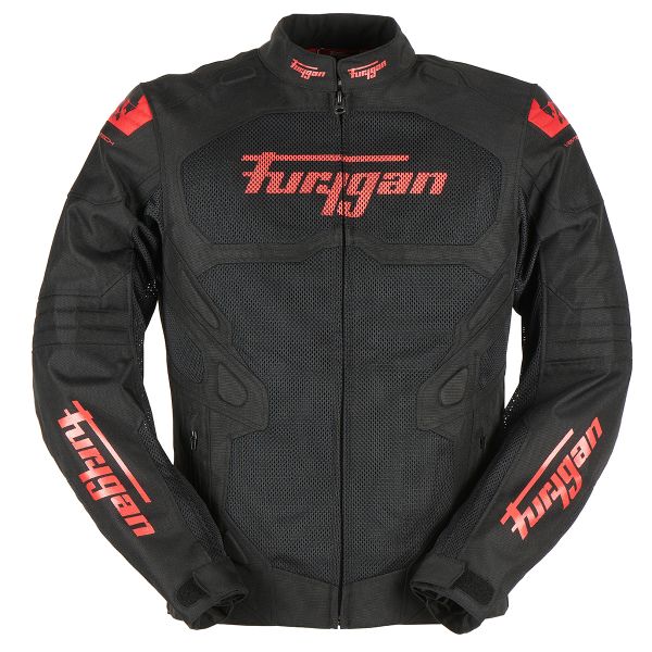 Giacche moto Furygan Atom Vented Evo Black Red Giacche moto Furygan Atom Vented Evo Black Red