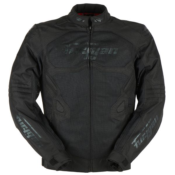 Giacche moto Furygan Atom Vented Evo Black Black Giacche moto Furygan Atom Vented Evo Black Black