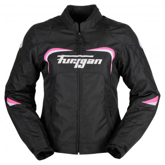 Giacche moto Furygan Cyane Black White Pink