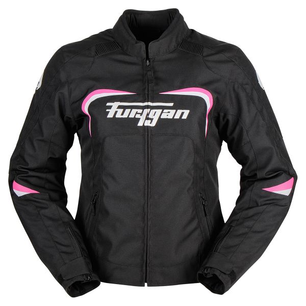 Giacche moto Furygan Cyane Black White Pink Giacche moto Furygan Cyane Black White Pink