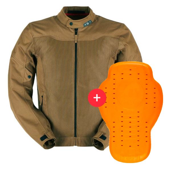 Giacche moto Furygan Mistral Evo 3 Bronze + Back Protector D3O Viper Level 2