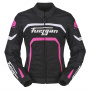 Giacche moto Furygan Mystic Evo Vented Black White Pink