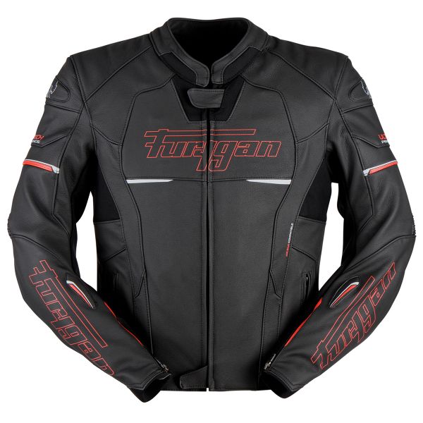 Giacche moto Furygan Nitros Black Red Giacche moto Furygan Nitros Black Red