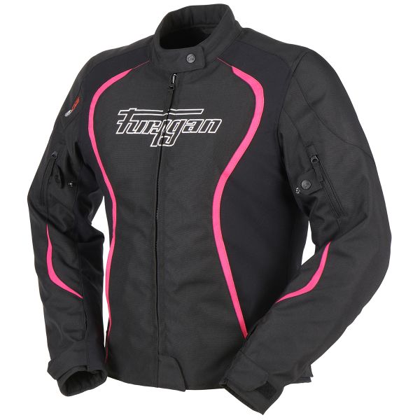 Giacche moto Furygan Odessa Black White Pink Giacche moto Furygan Odessa Black White Pink