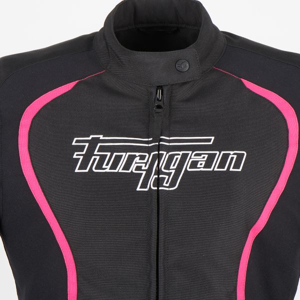 Furygan Odessa Black White Pink