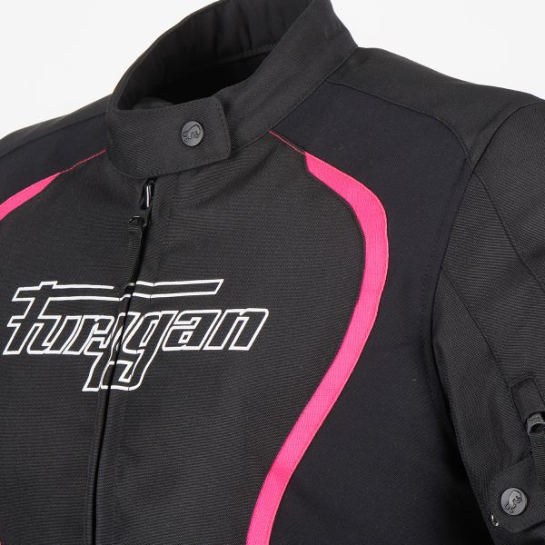Furygan Odessa Black White Pink