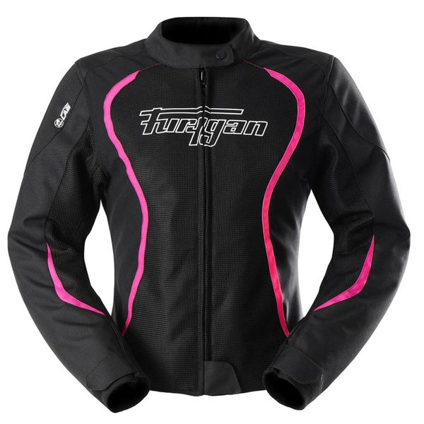 Giacche moto Furygan Odessa Vented 3 in 1 Black White Pink Giacche moto Furygan Odessa Vented 3 in 1 Black White Pink