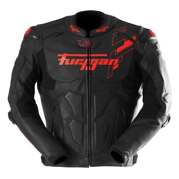 Giacche moto Furygan Raptor Evo 3 Black Red Red