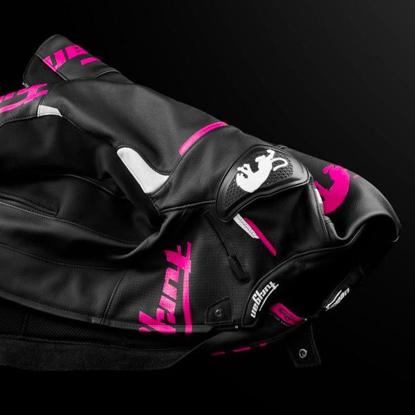 Furygan Raptor Lady Nero Bianco Rosa