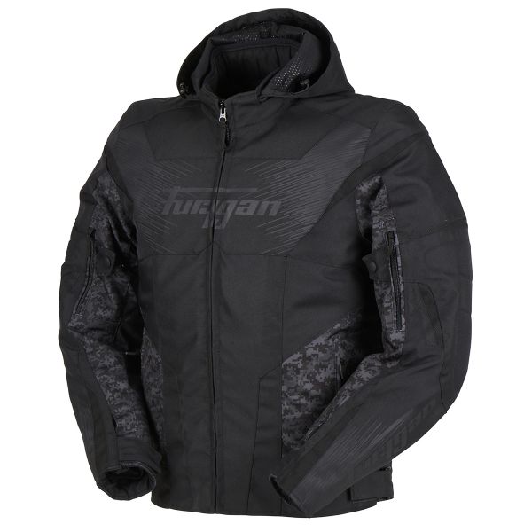 Giacche moto Furygan Shard Black Pixel Giacche moto Furygan Shard Black Pixel