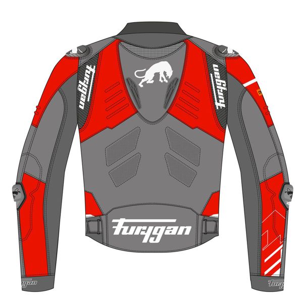 Furygan Sirius Nero Rosso Bianco