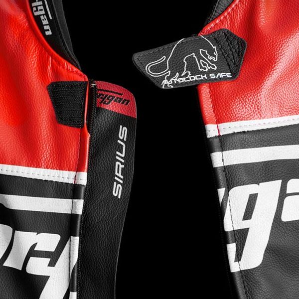 Furygan Sirius Nero Rosso Bianco