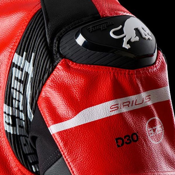 Furygan Sirius Nero Rosso Bianco