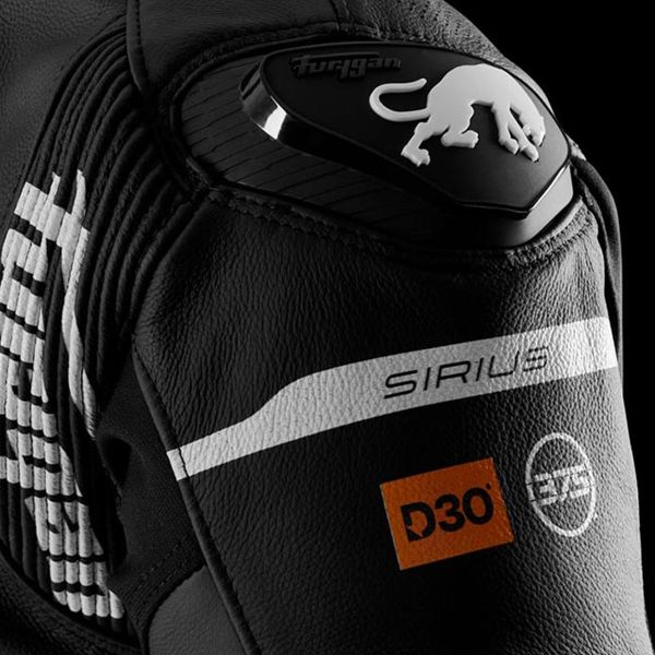 Furygan Sirius Nero Bianco